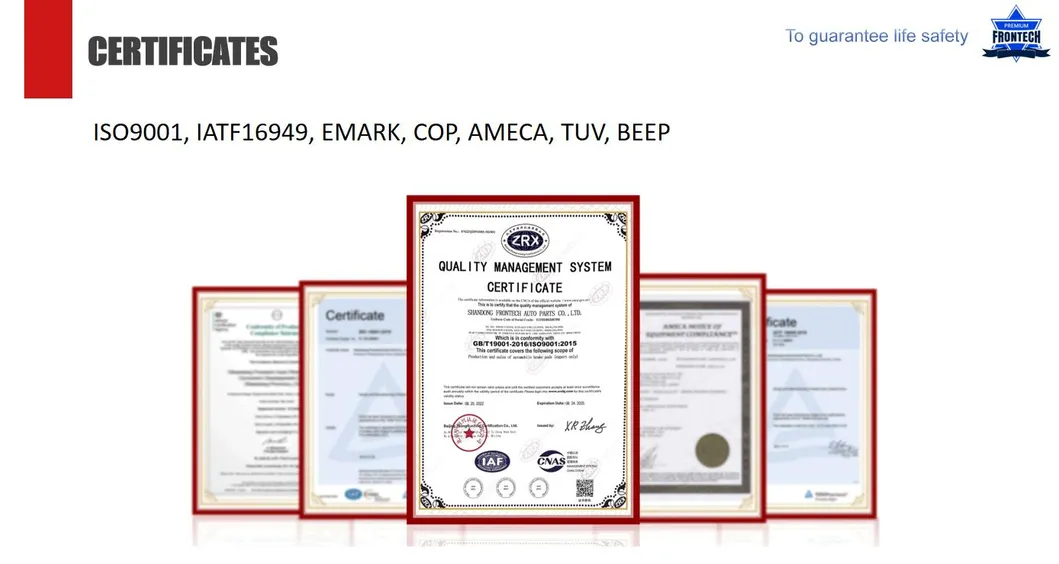 Certificaciones