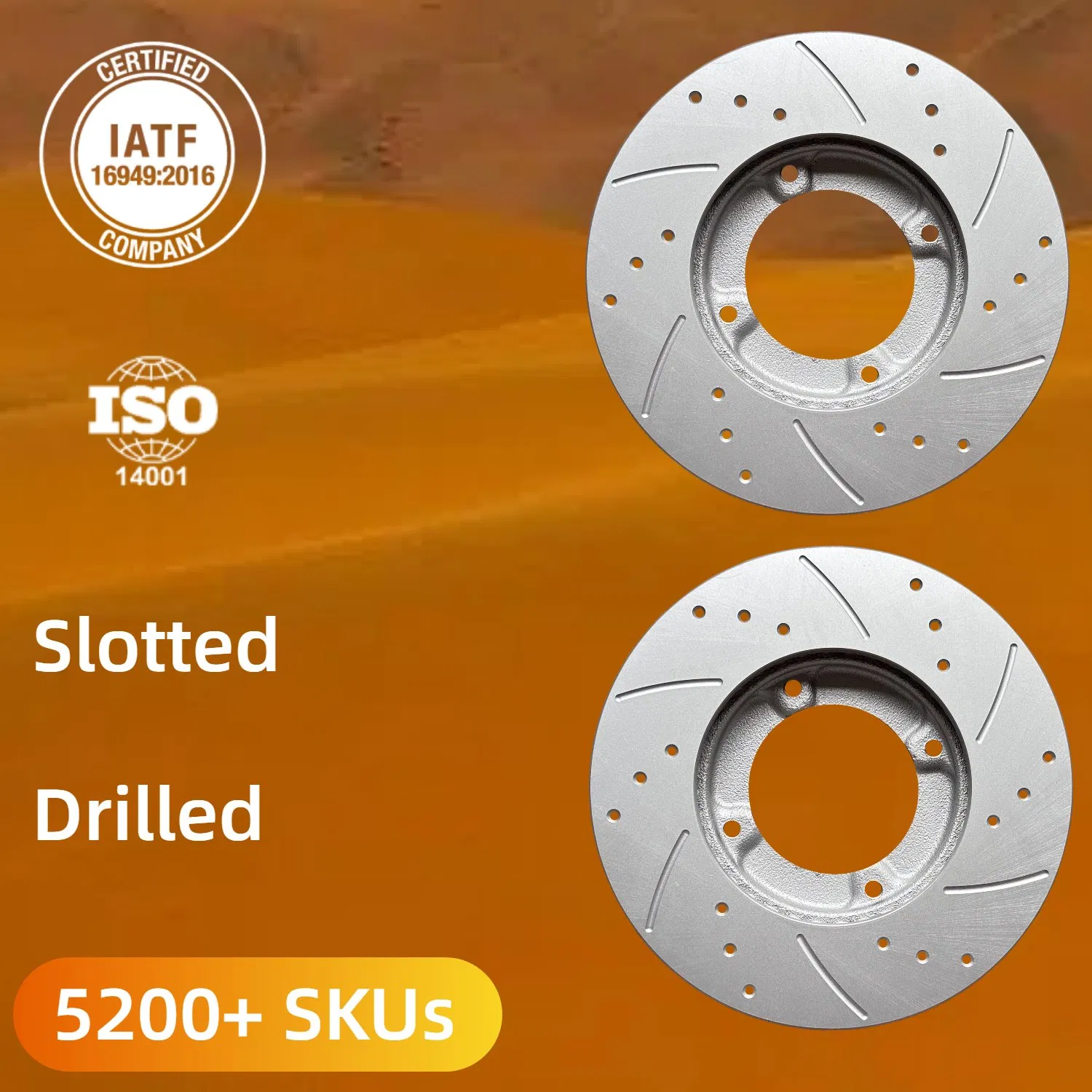 Repuesto de alta calidad OEM disco de freno para Toyota Avanza Daihatsu Xenia