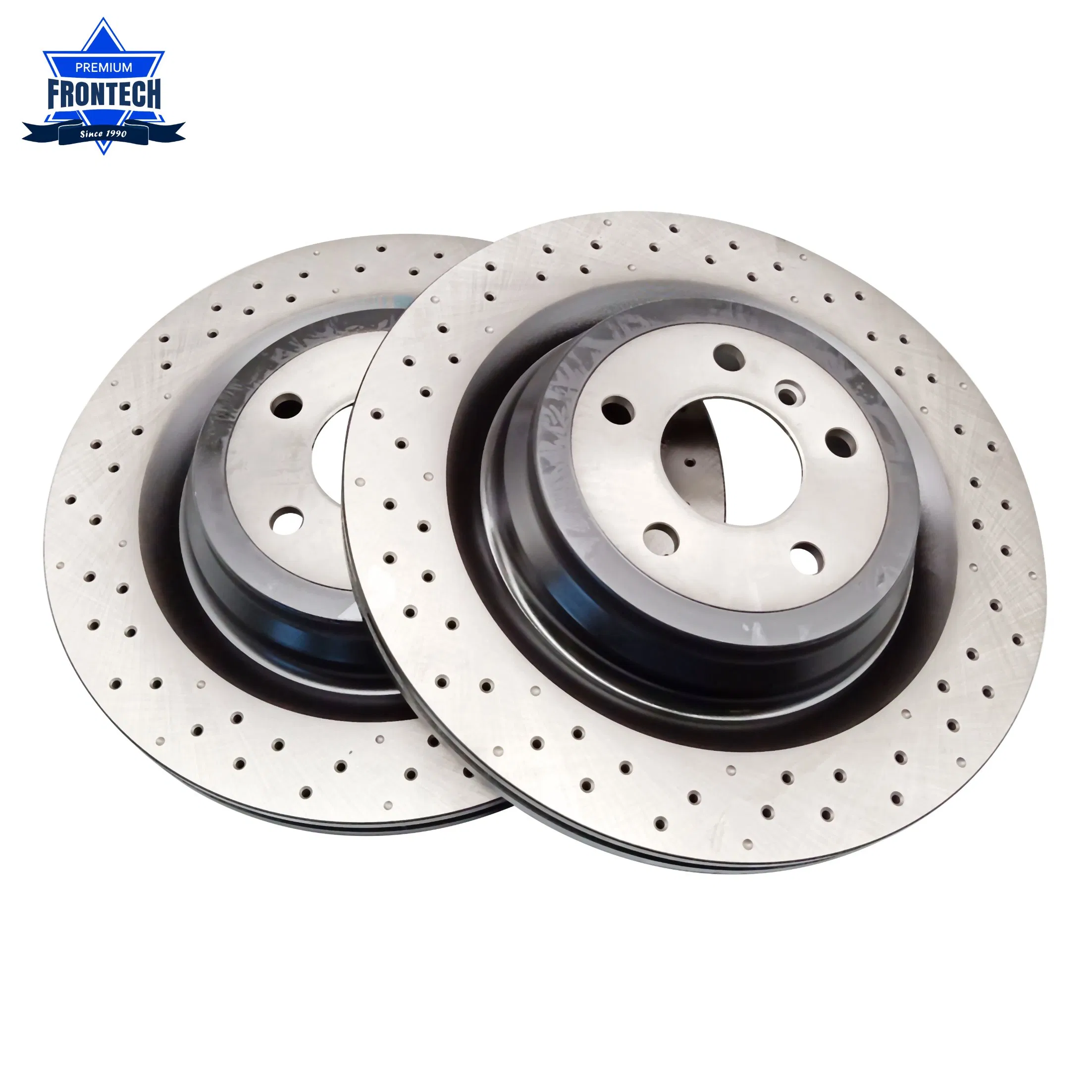 Disco de freno ventilado de competición Frontech Factory para Audi A4a6/A8