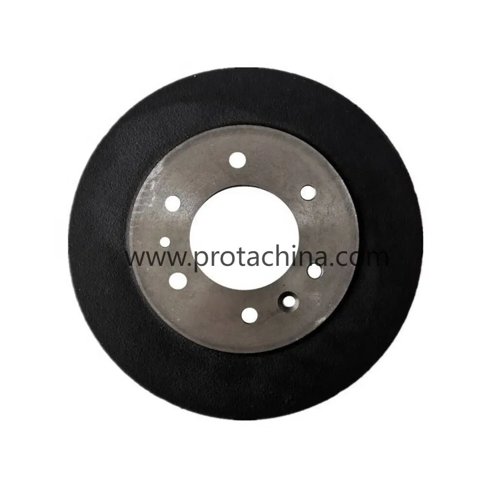 Disco de freno sólido con moldeo integrado para alta estabilidad estructural