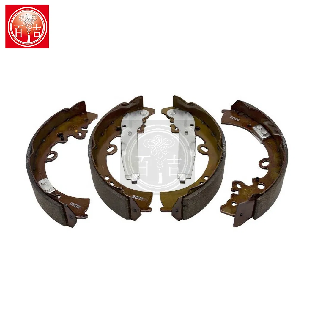 Fabricación de pastillas de freno de camiones pesados Baiji, fácil de instalar, sistema de freno de tambor de doble zapata líder de China