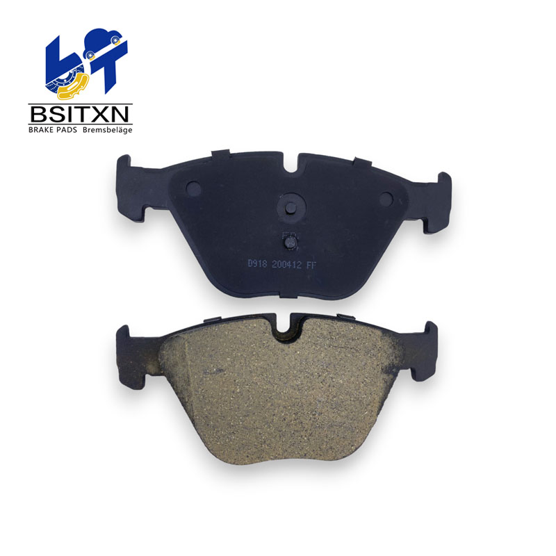 34116753668 2283764 2416101 Pastilla de freno de cerámica de carbono sin ruido para sistemas de automóviles fábrica en China para BMW