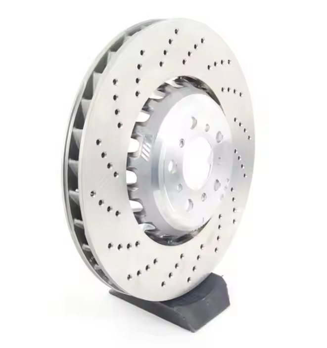 34112284101 Disco de freno delantero perforado y ranurado de alto rendimiento para Bm W