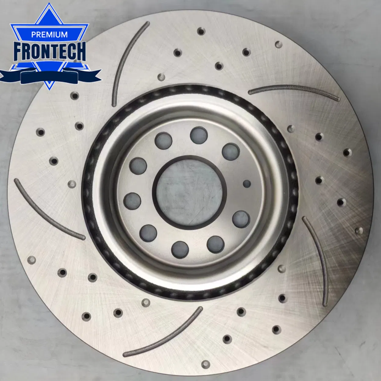 Frontech Gg20/G3000 Disco de freno sólido ventilado de repuesto pintado