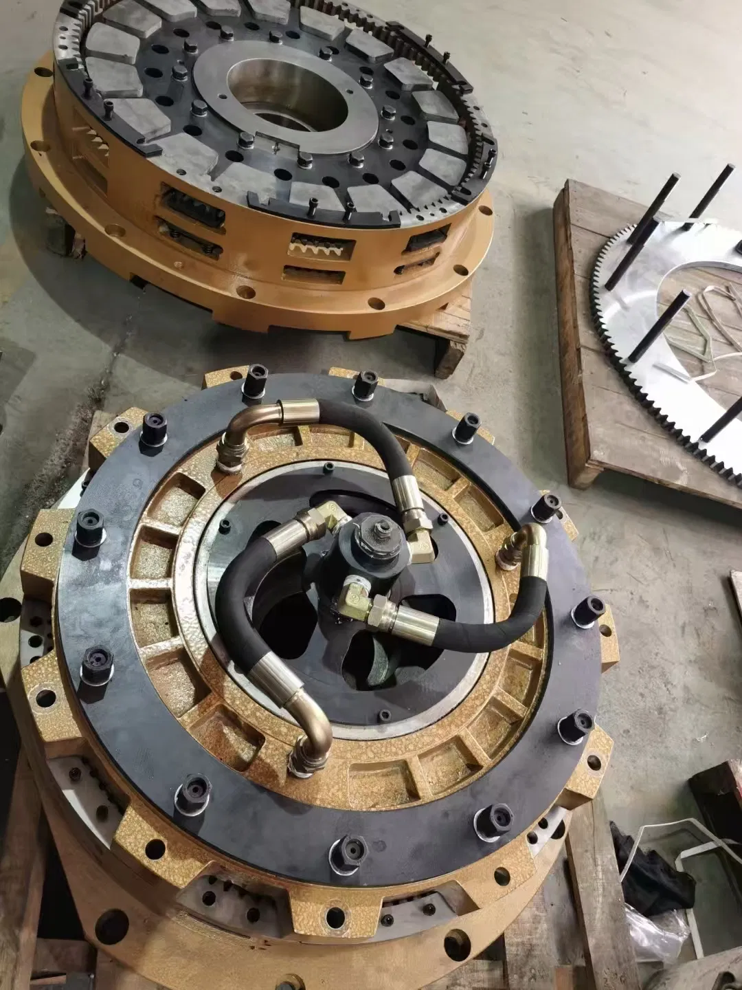 Sistema de embrague de aire de alta resistencia DMC850 para fabricación de precisión