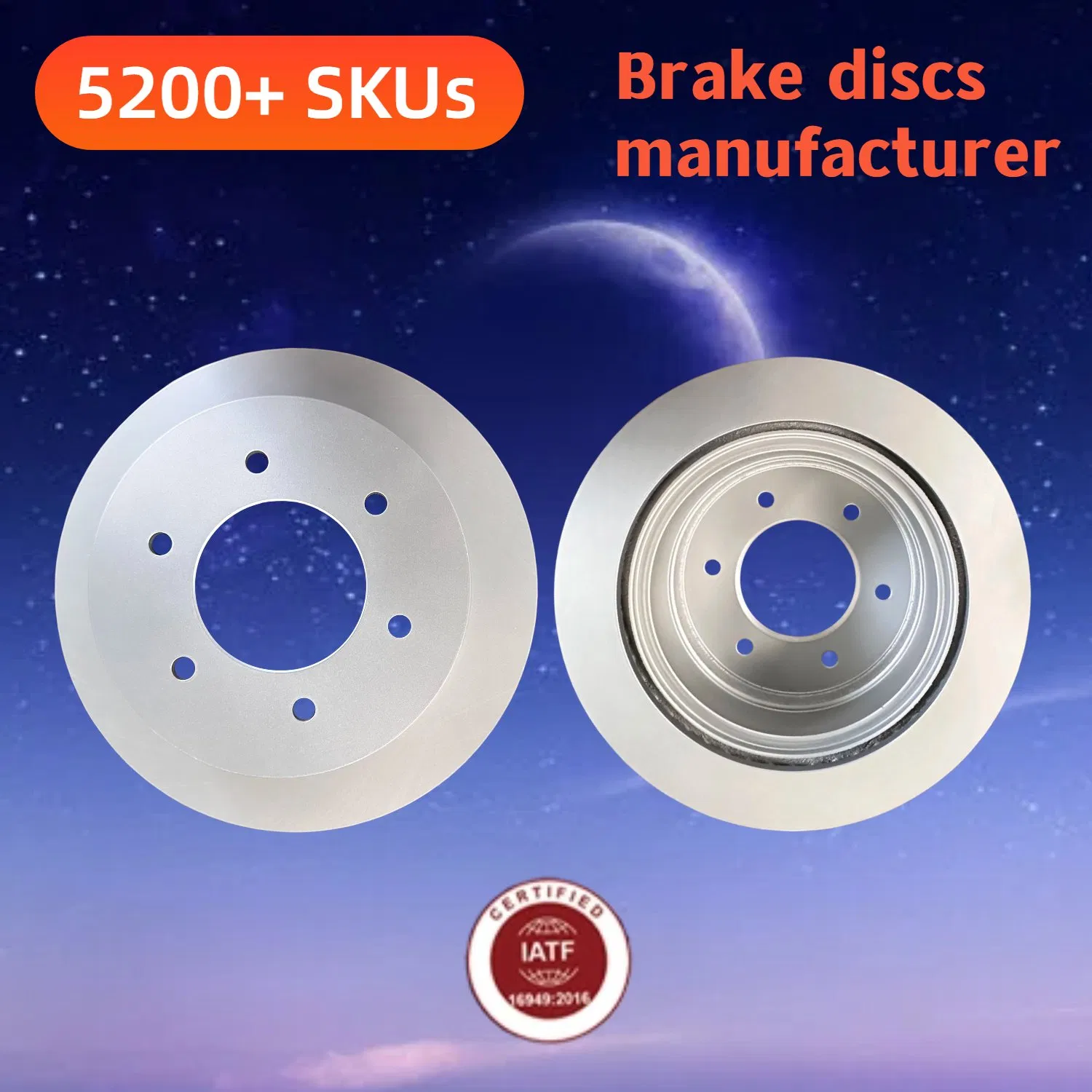 Precio de fábrica OEM para reemplazo de IATF16949 discos de freno traseros para Mitsubishi Nativa Pajero Sport Montero Shogun Sport
