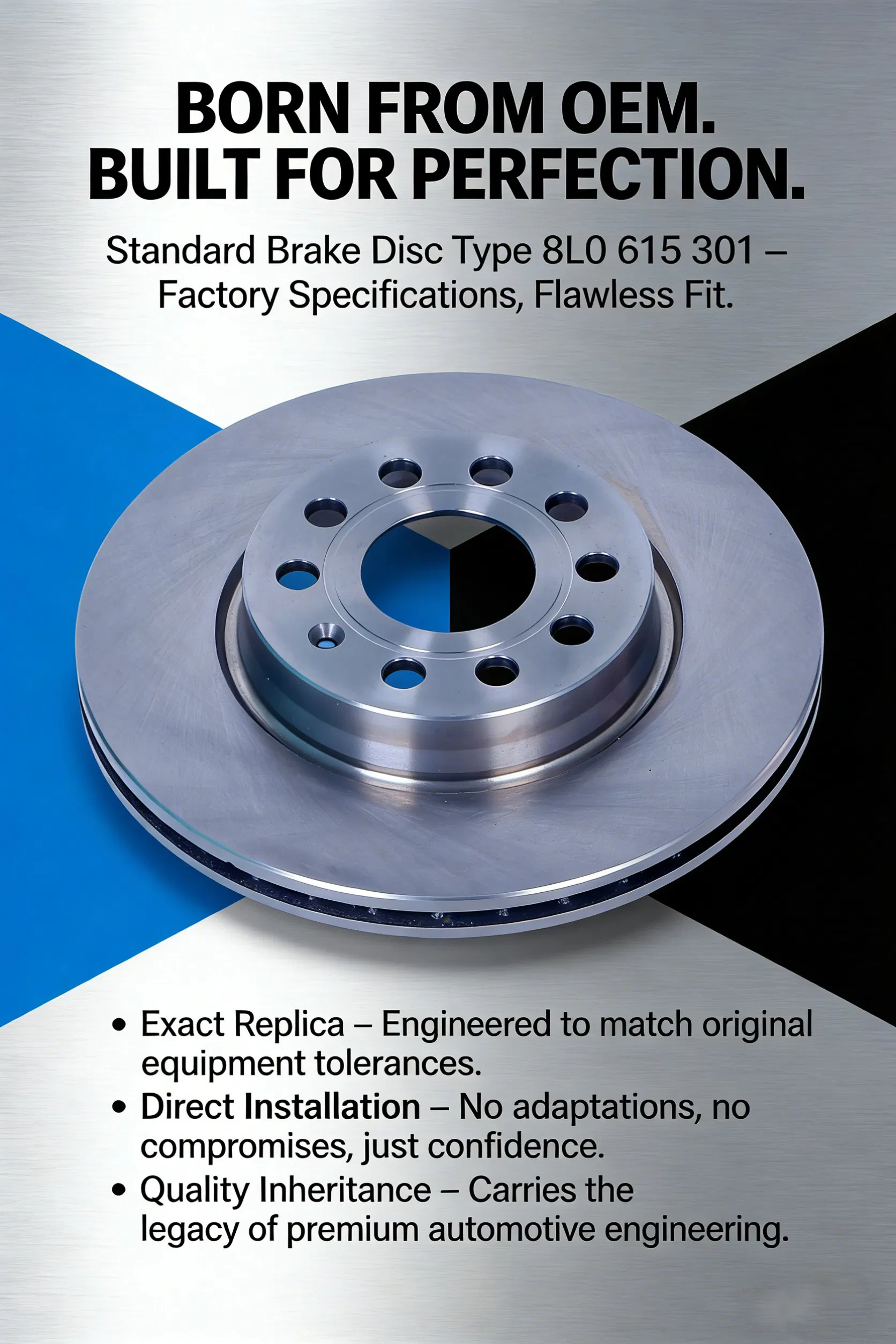 Rotor de freno 8L0 615 301