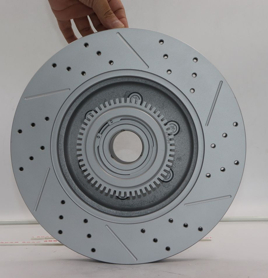 Discos completamente recubiertos perforados de equipo original para Bentley Flying Spur 95b615301t 3SA615302A
