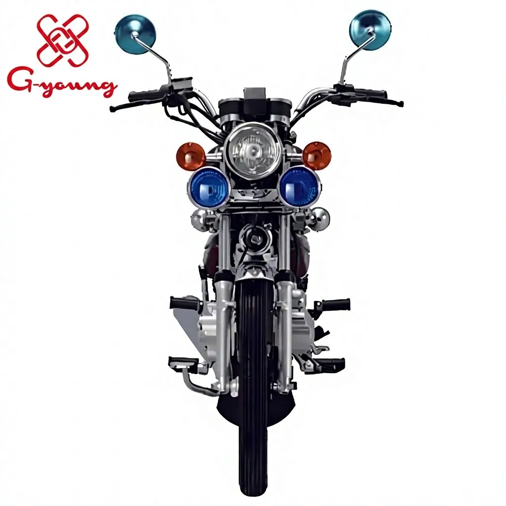 Sistema de ABS en curvas para motos con marco de doble viga de aluminio de color personalizado