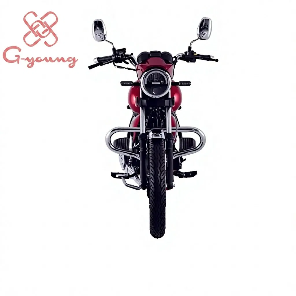 Motos personalizadas con marco de doble viga de aluminio y sistema ABS
