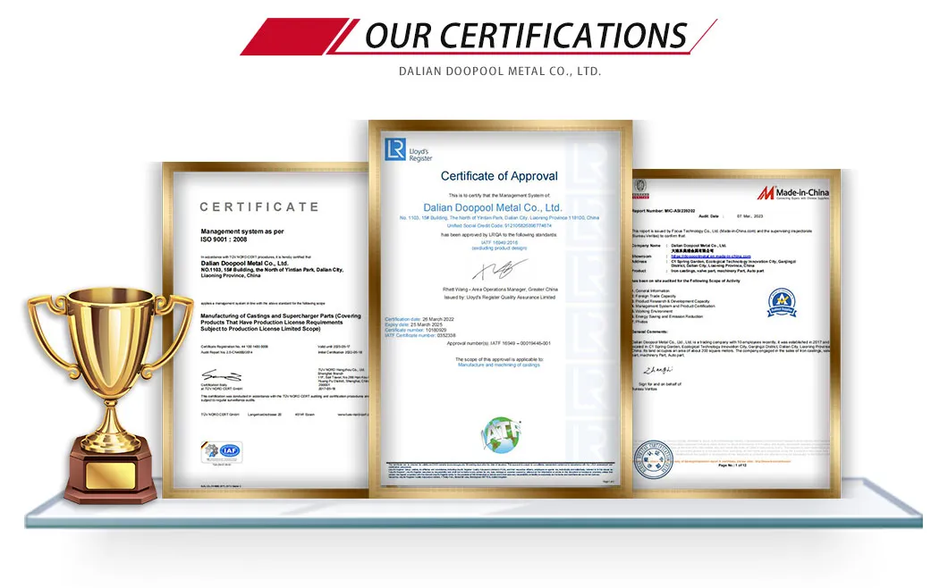 Certificados de calidad