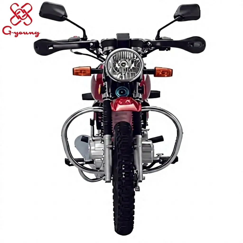 Motos personalizadas de color con marco de aluminio y sistema de ABS en las curvas