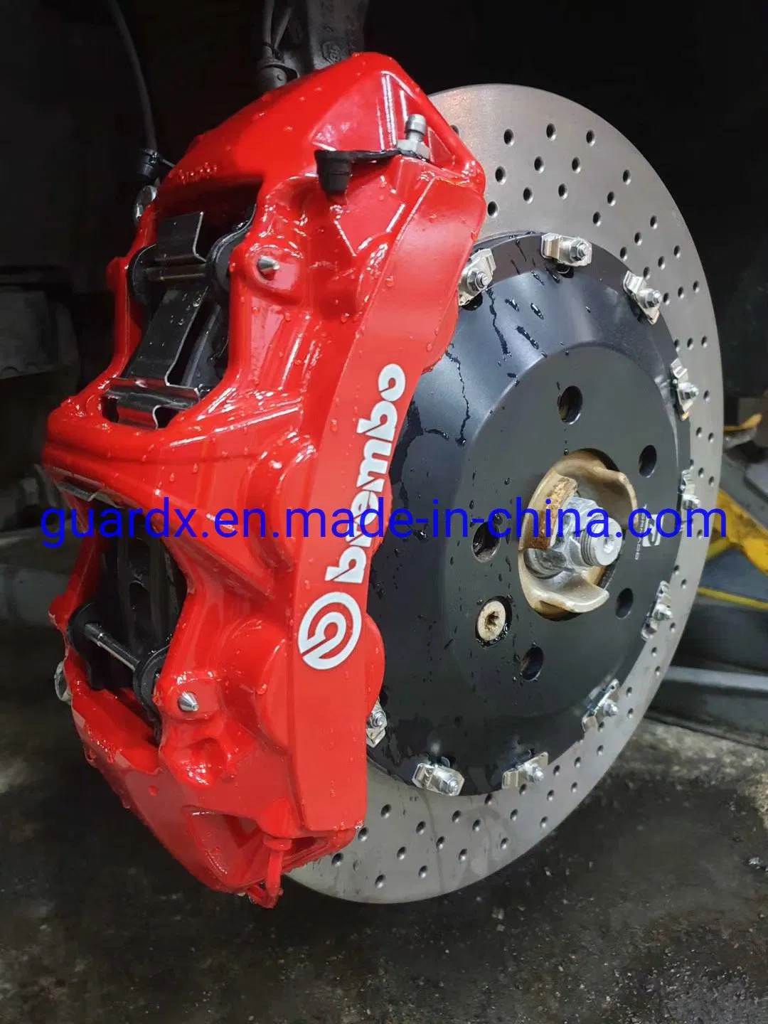 Precio de fábrica, disco de freno perforado y ranurado de alta calidad y rendimiento para Toyota Honda