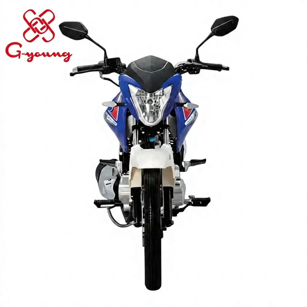 Motos personalizadas de color con marco de aluminio y sistema de ABS en las curvas