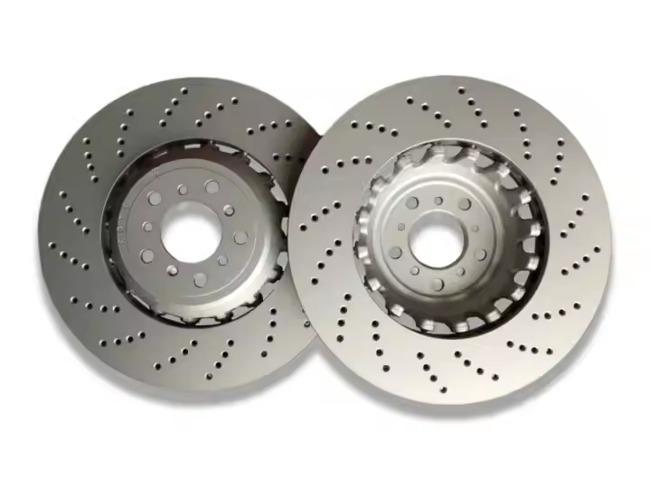 34112284101 Disco de freno delantero perforado y ranurado de alto rendimiento para Bm W