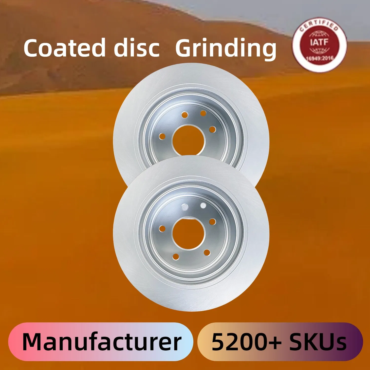 OEM Replacement Wear-Resistance Rear Brake Rotor Discs for Nissan Sentra B17 Qashqai J10 Juke F15 Altima 2.5 Qr25de
