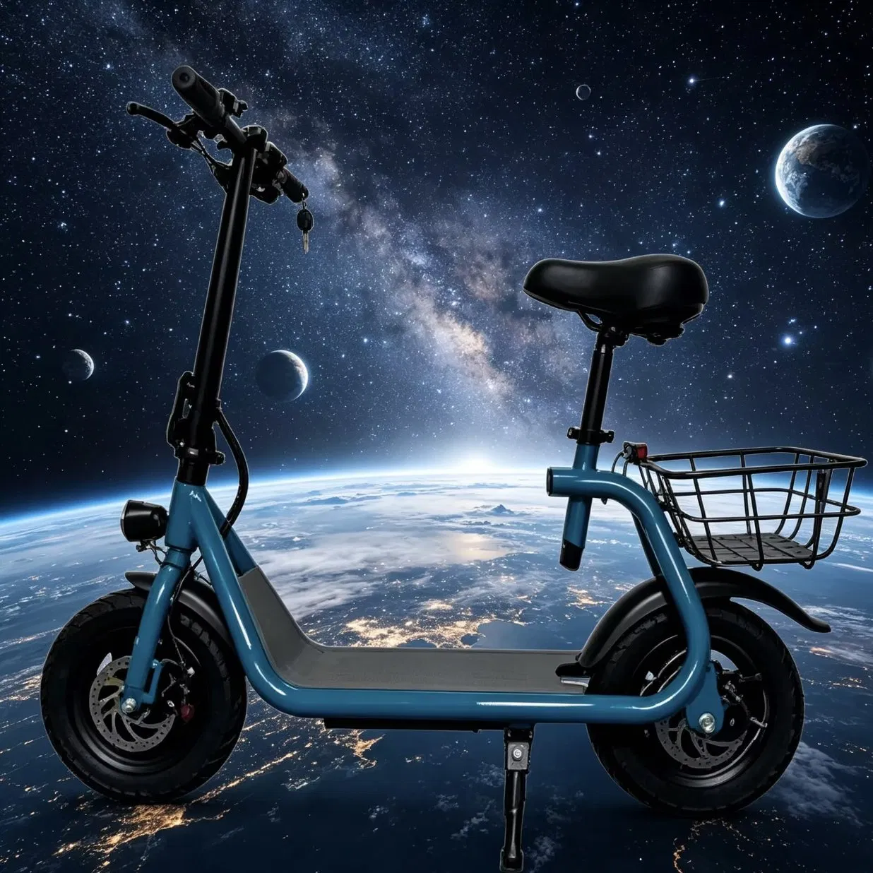 Scooter Eléctrico Plegable Mini C10 Scooter Personal Ligero para Desplazamientos