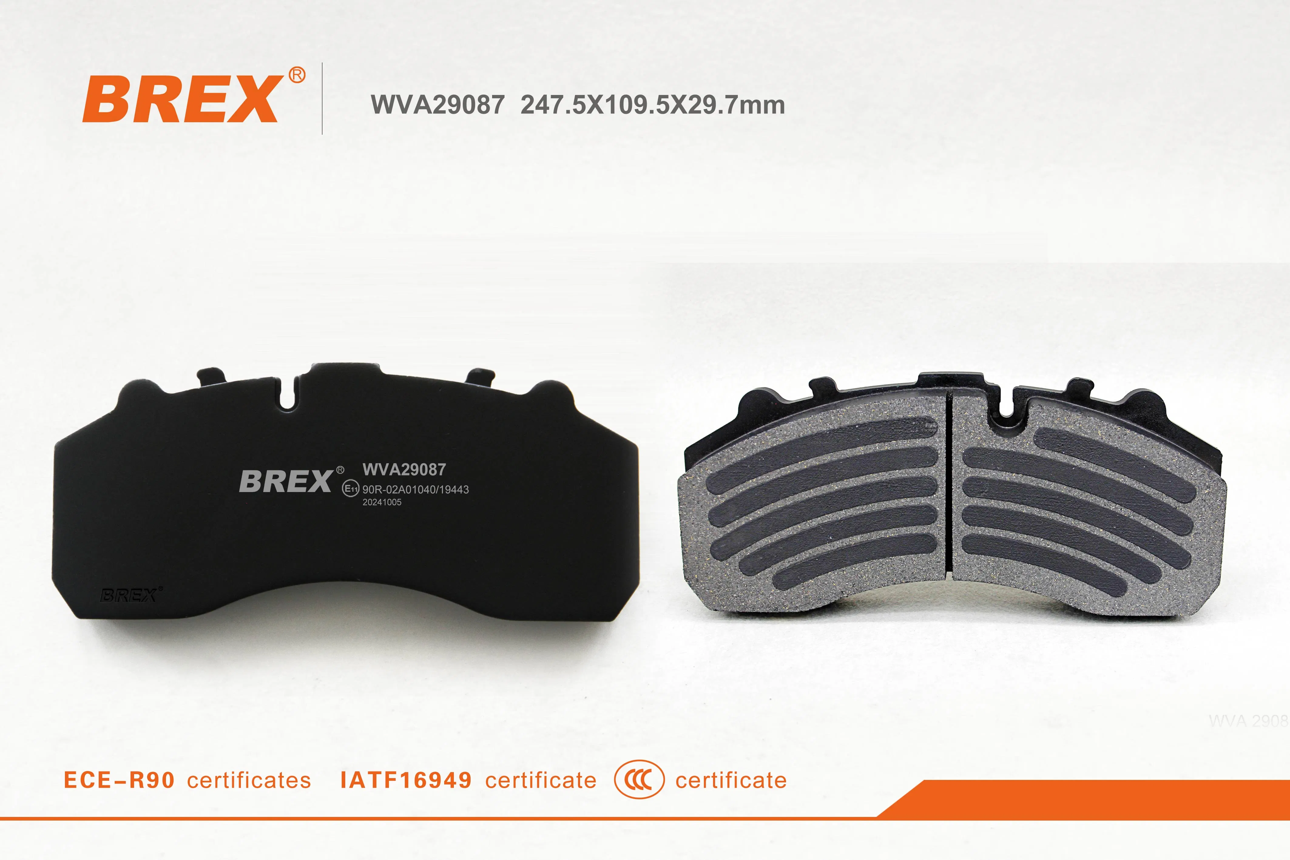 Wva29142 Brex Piezas de Repuesto de Automóviles de Bajo Precio Accesorios Fábrica Venta al por Mayor Sistema de Frenos de Camión para Daf Lf 55/ Camiones Renaut Midlum