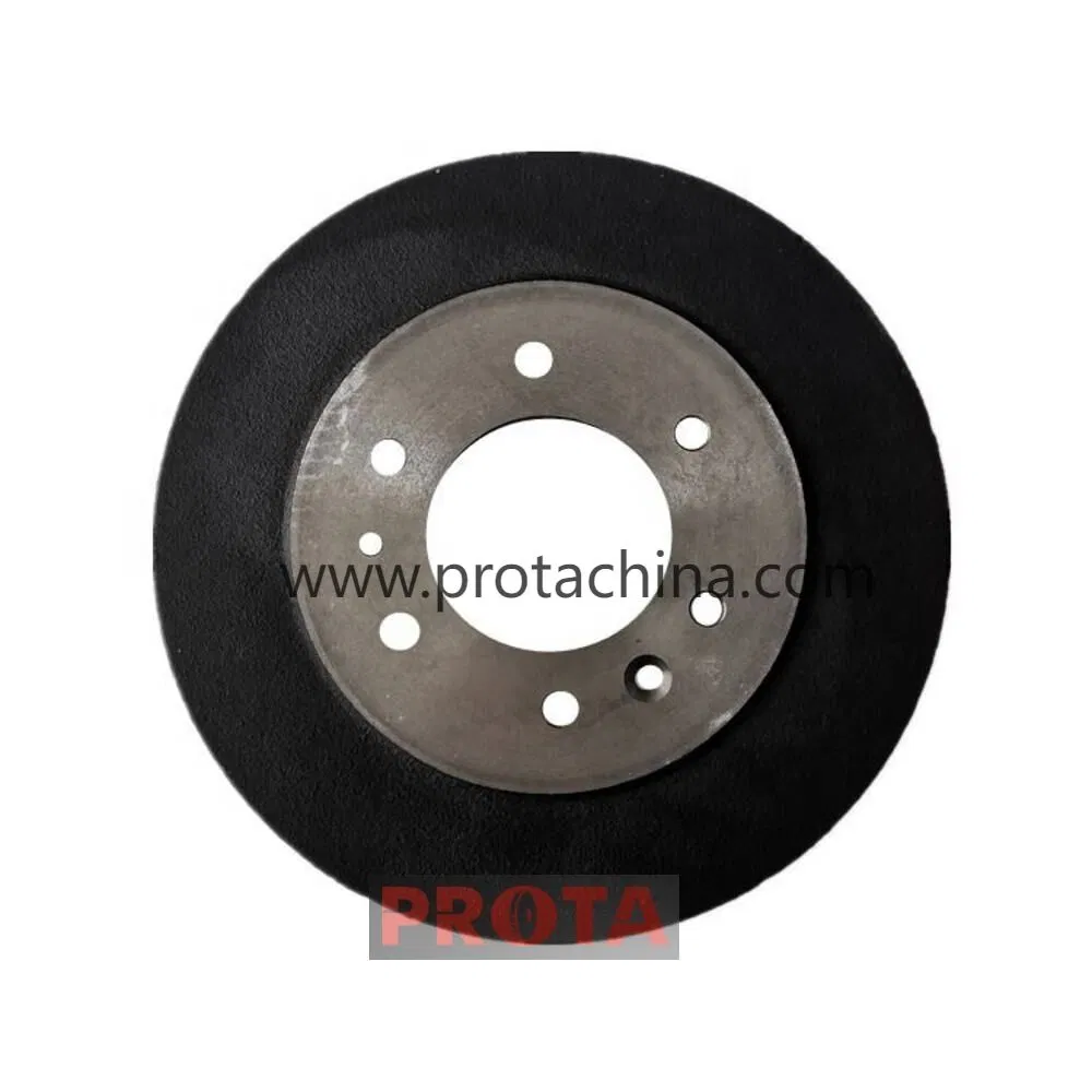 Disco de freno sólido con moldeo integrado para alta estabilidad estructural