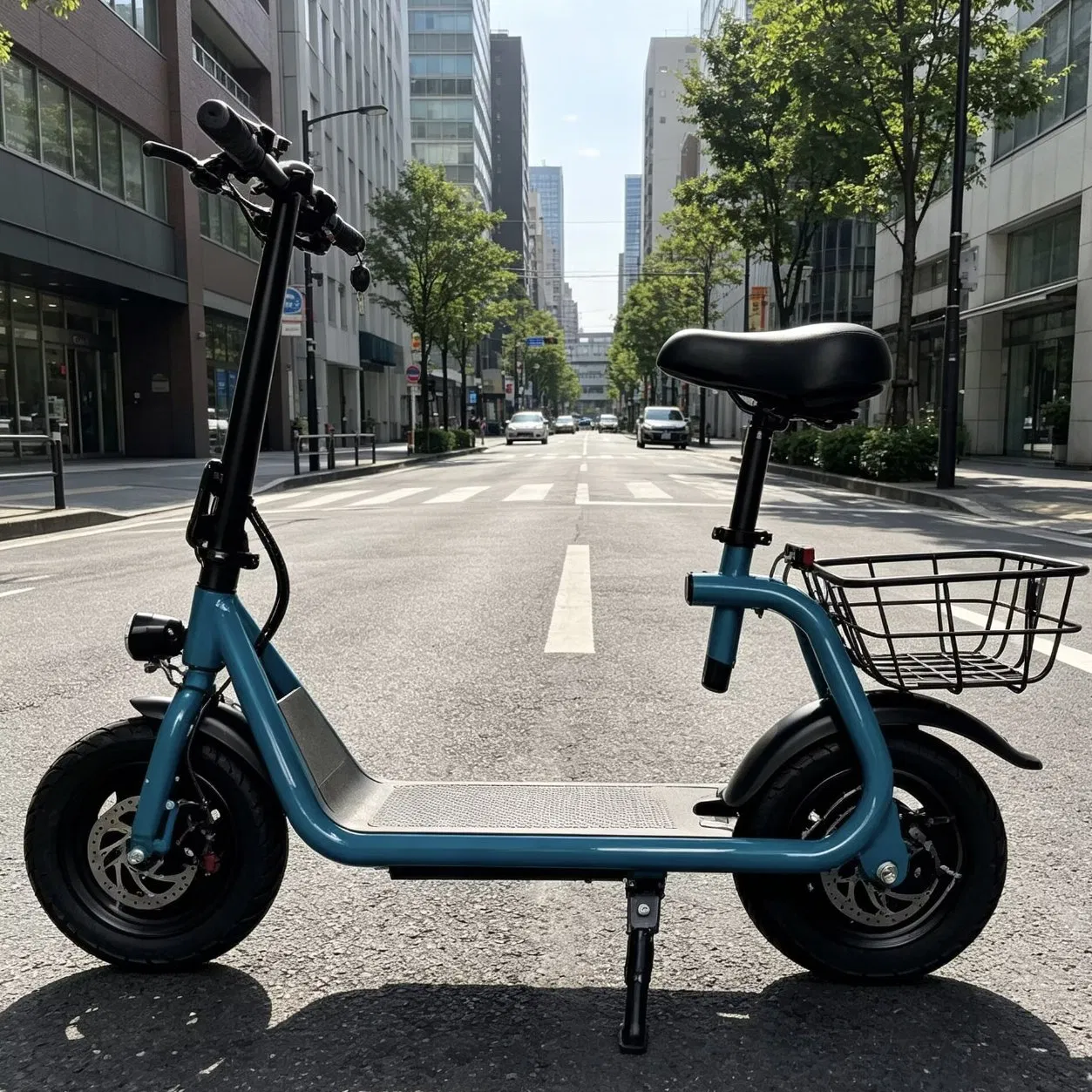 Scooter Eléctrico Plegable Ligero C10 Scooter para Desplazamientos Urbanos de Corta Distancia