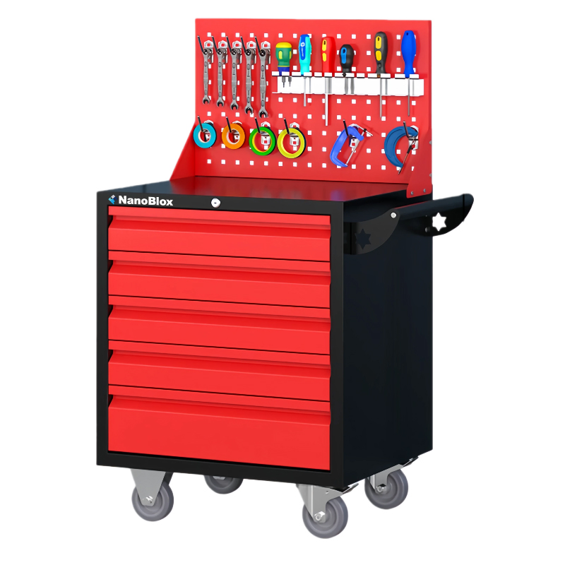 Taller de Estructuras Soldadas Nanoblox Caja de Herramientas sobre Ruedas Carro de Equilibrio de Herramientas