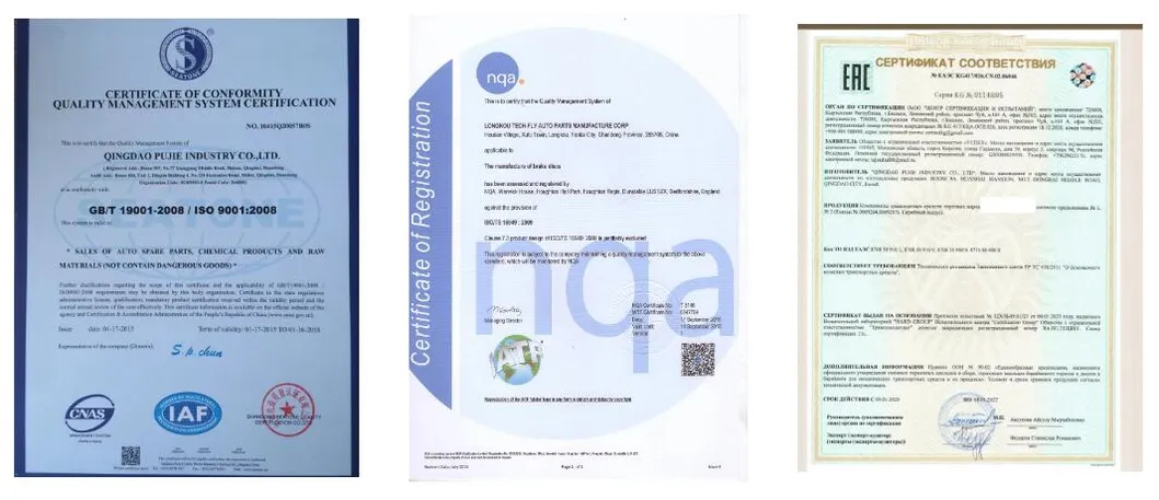 Certificaciones ISO