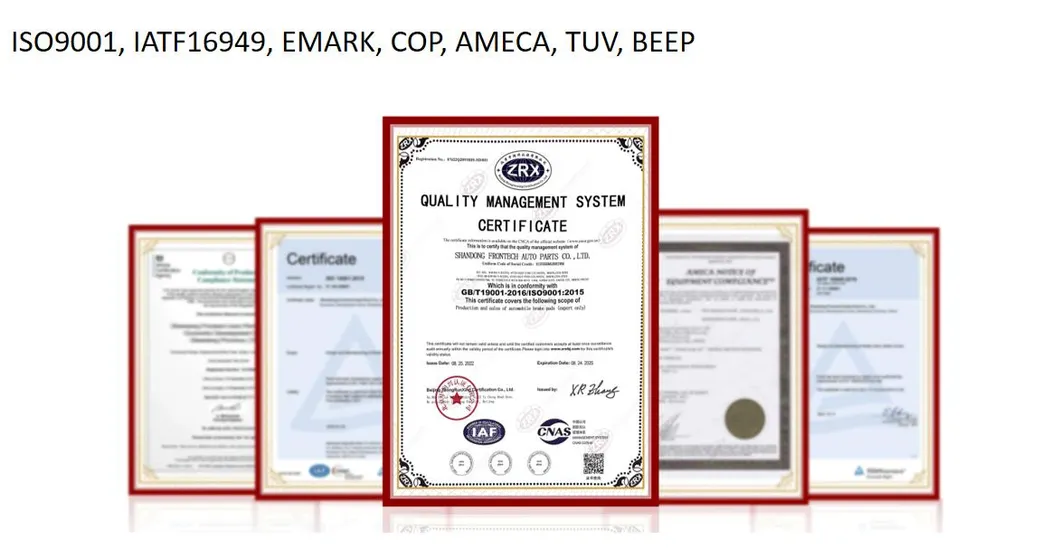 Certificaciones