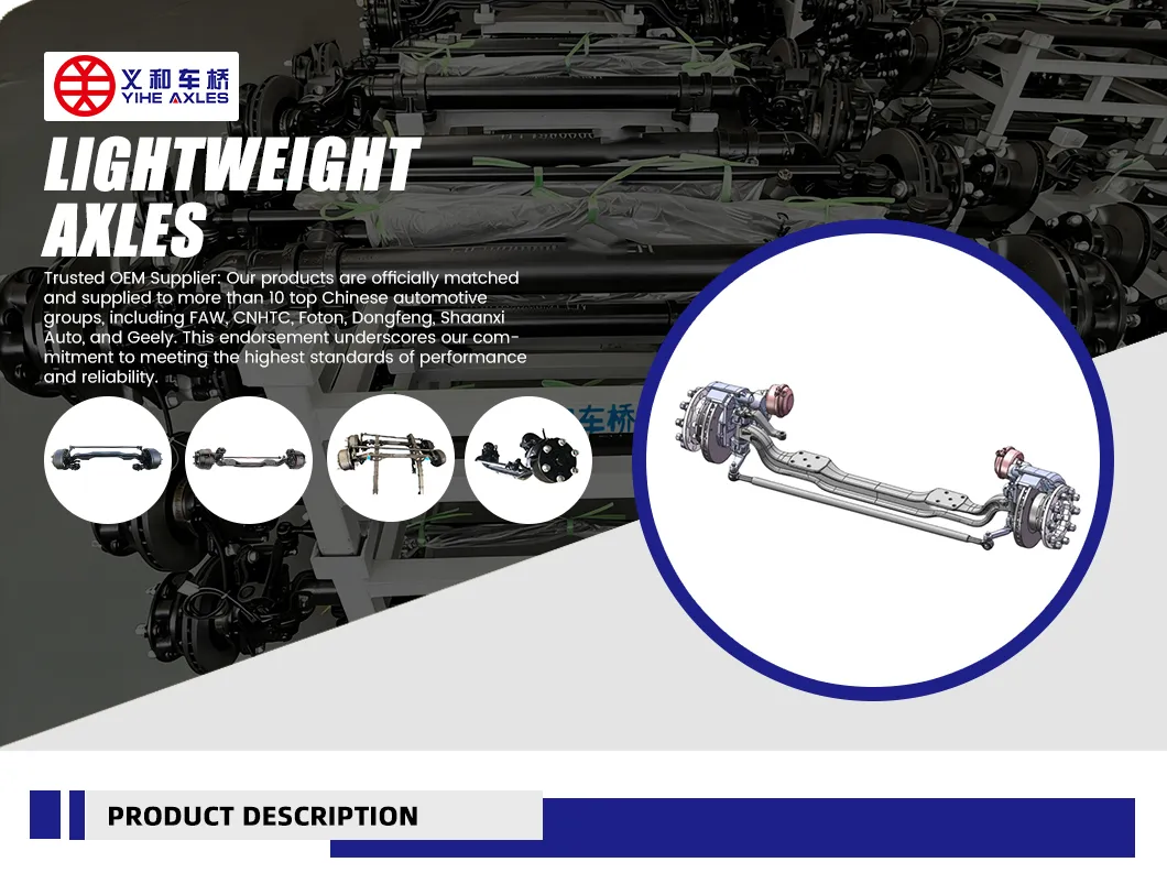 Ejes delanteros premium
