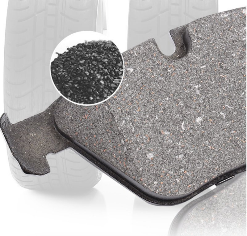 Sistema de frenos de disco de alta temperatura resistente para SUV