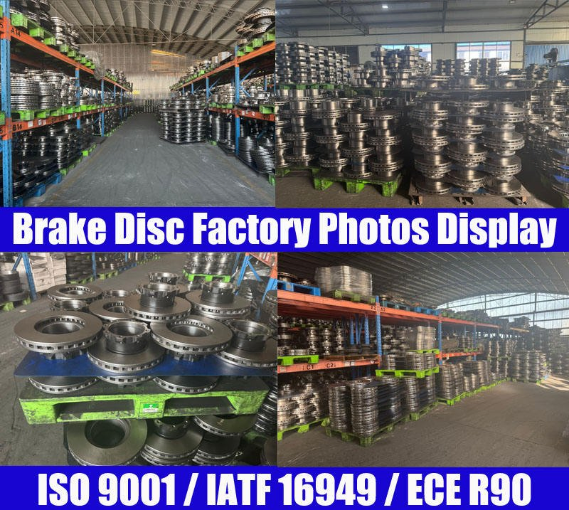 Disco de freno para camión pesado, autobús, remolque semi para BPW 0308834010 0308834090 0308834017 0308834037 0308834030