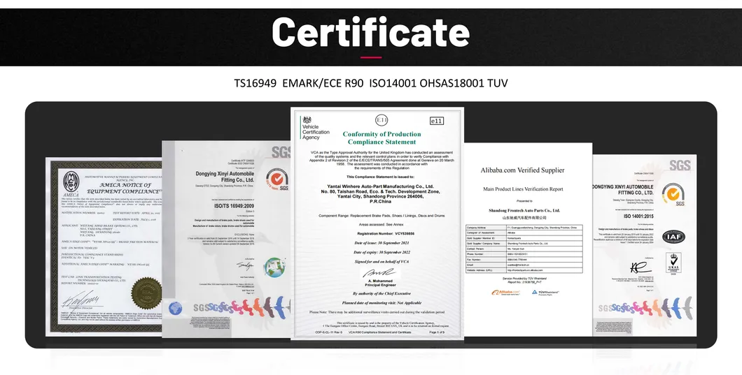 Certificados de calidad 1