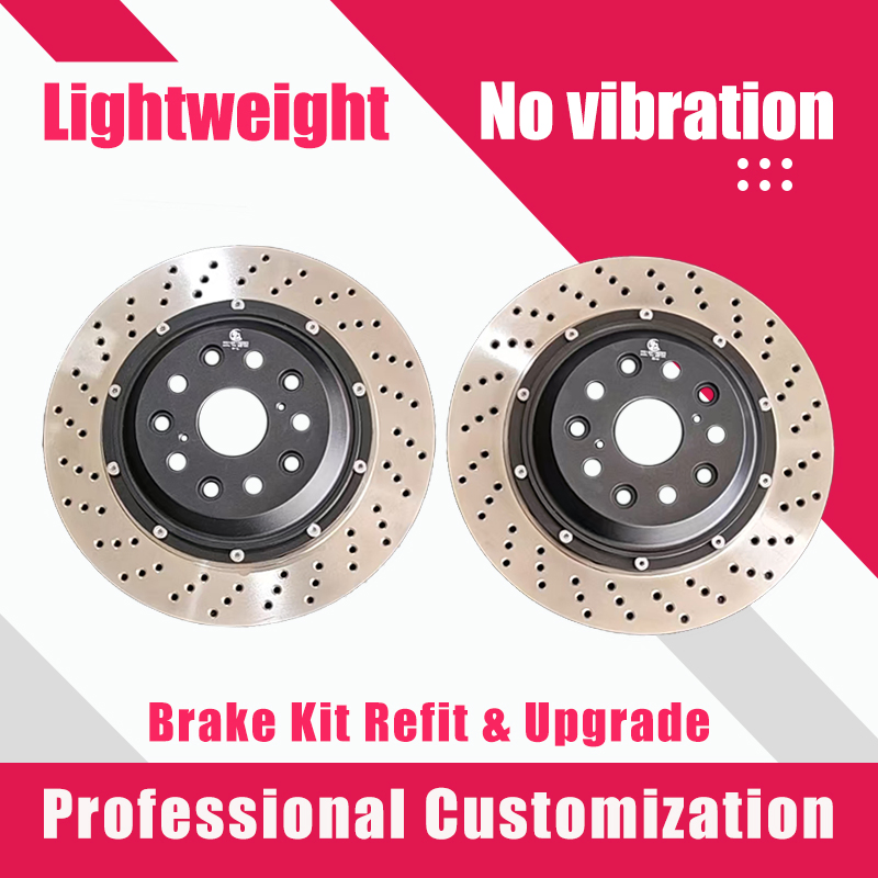 Factory Custom OEM Split Brake Kit Ventilated Brake Disc Rotors for Lexus Ls 500 OE#4243111020; 4243211010