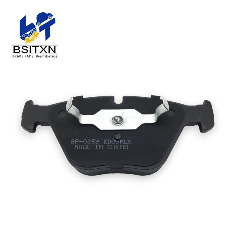 34116753668 2283764 2416101 Pastilla de freno de cerámica de carbono sin ruido para sistemas de automóviles fábrica en China para BMW