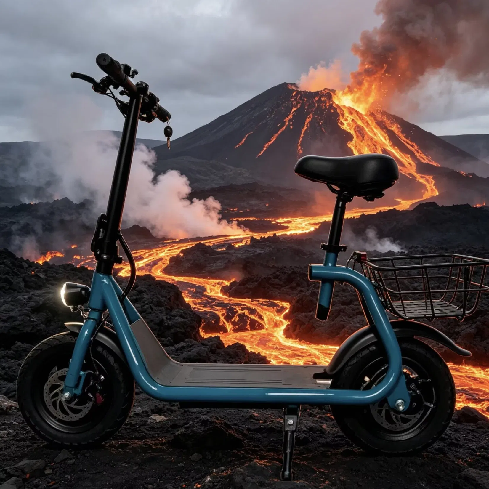 Scooter Eléctrico Plegable Mini C10 Scooter Personal Ligero para Desplazamientos