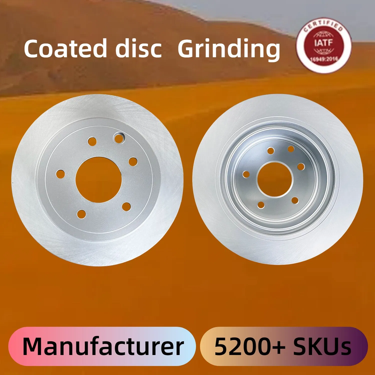 OEM Replacement Wear-Resistance Rear Brake Rotor Discs for Nissan Sentra B17 Qashqai J10 Juke F15 Altima 2.5 Qr25de