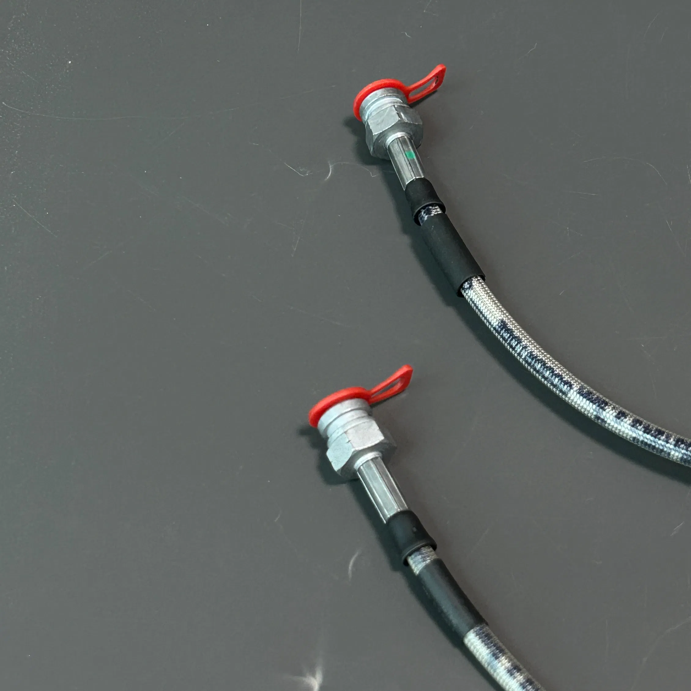 Conjunto de manguera de freno trenzada de PTFE sistema de caliper de freno emparejado alto rendimiento
