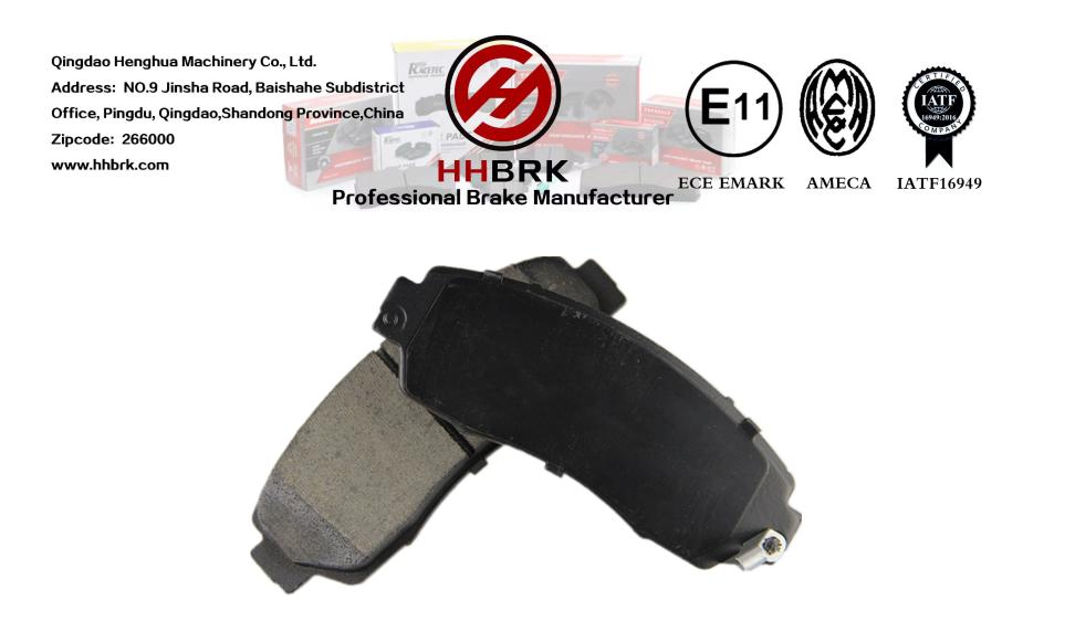 D1089ceramic Pastillas de freno, sistema de frenos automotriz, precio al por mayor, alto rendimiento, bajo ruido, más ecológico