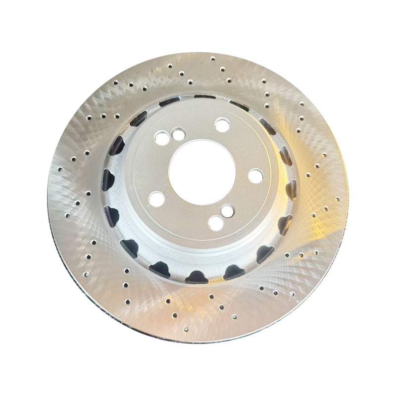 Sistemas de frenos de piezas de automóviles discos de freno perforados y ranurados rotor de disco