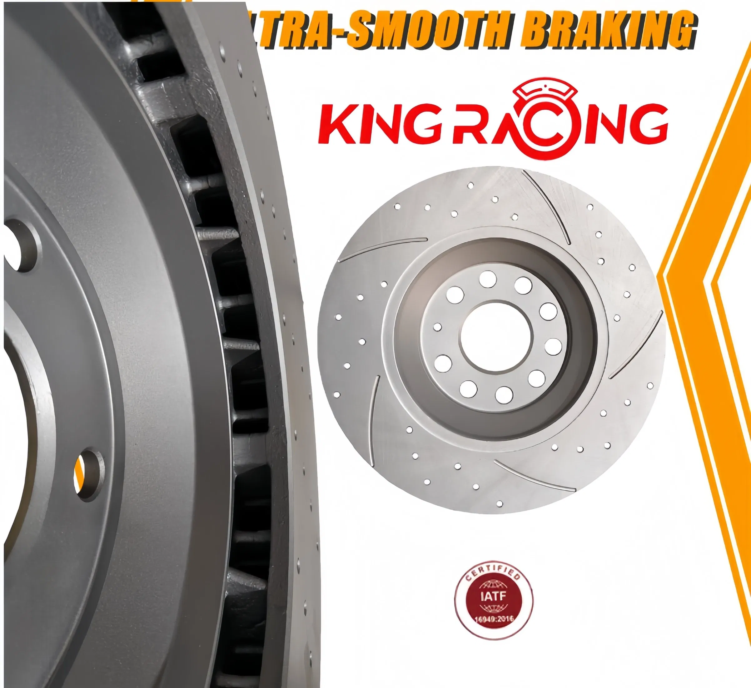 Piezas de freno de posventa estándar OE Disco de freno para camioneta Nissan Np300/Nissan Navara Nissan Frontier