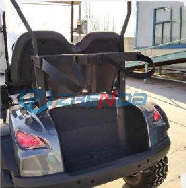 Carrito de golf loco y buggy con vehículo eléctrico personalizable específico para automóviles Bumper/2-Seater de color gris, coche de turismo en venta