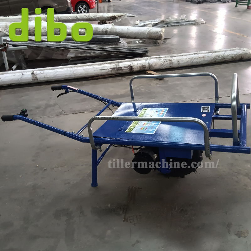 400kg/500kg Carro Plataforma Eléctrico de Carga Pesada Carretilla de Mano Logística de Almacén Jardín Industrial Carga de Batería Carretilla