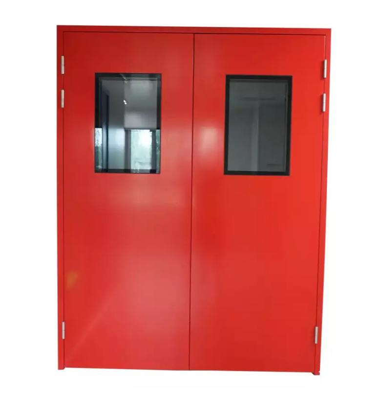 Double Doors Steel Emergency Exit Door with Other Cleaning Equipment