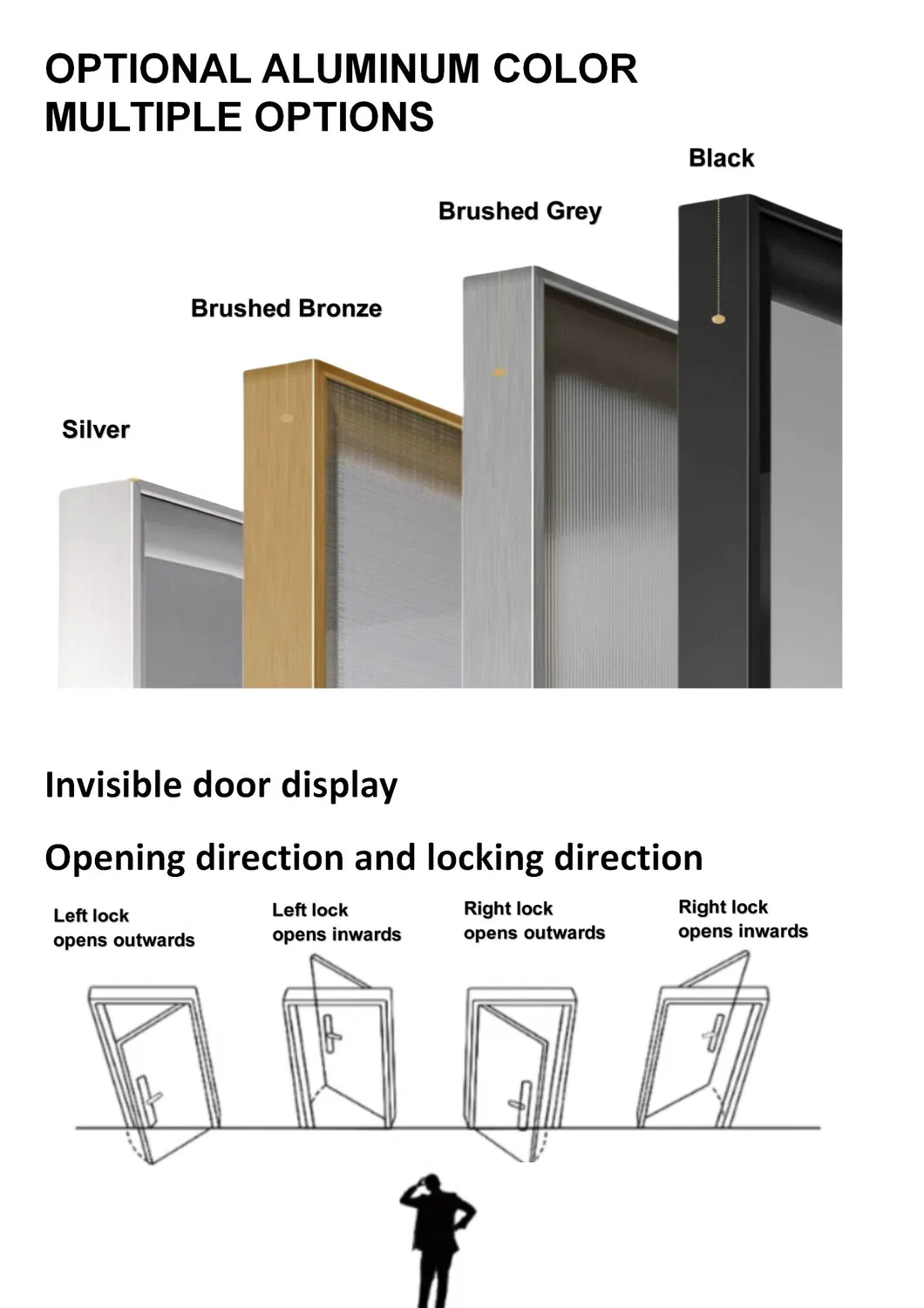 Smart Home Aluminum Door 5