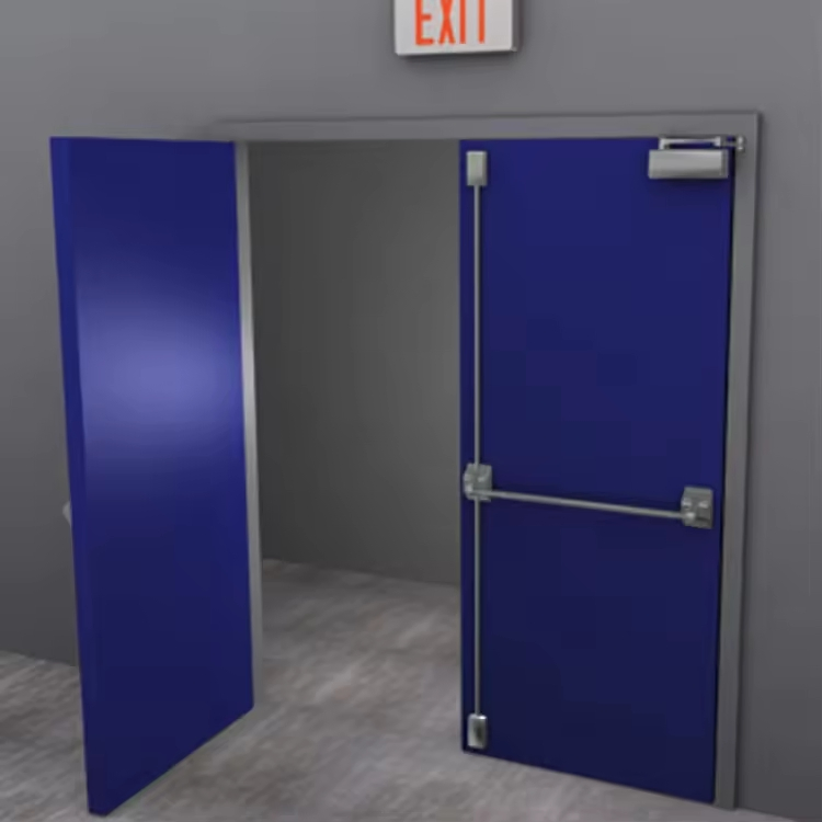 Durable 80 Minute Fire Emergency Exit Door for Safety