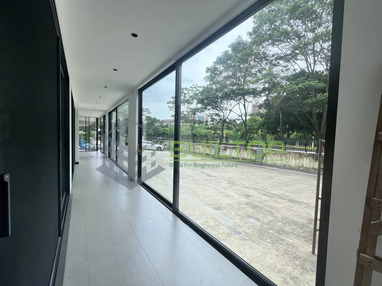 Hurricane-Resistant Double Sliding Patio Door with Safety Glass