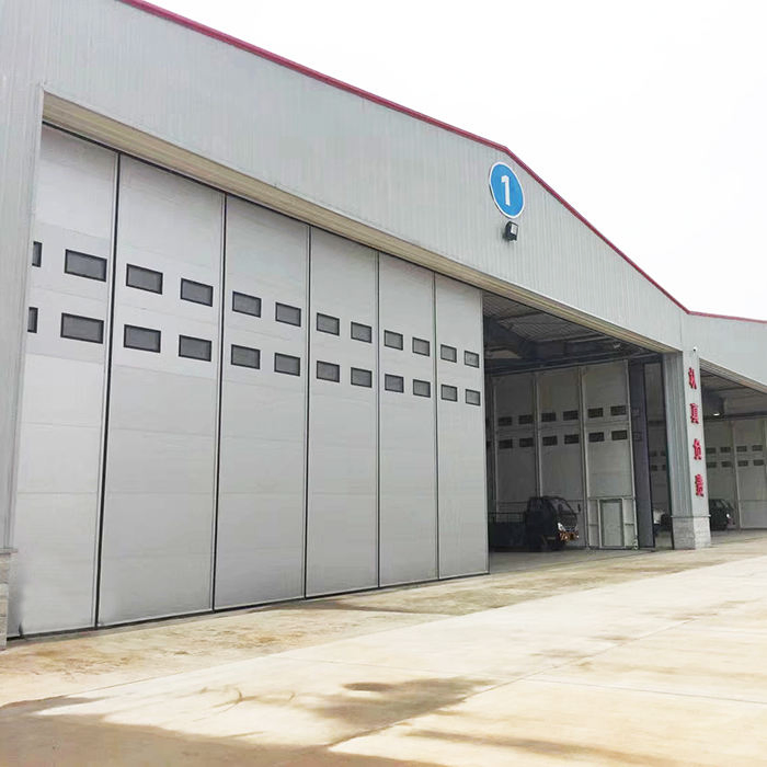 Folding Sliding Workshop Industrial Automated Door