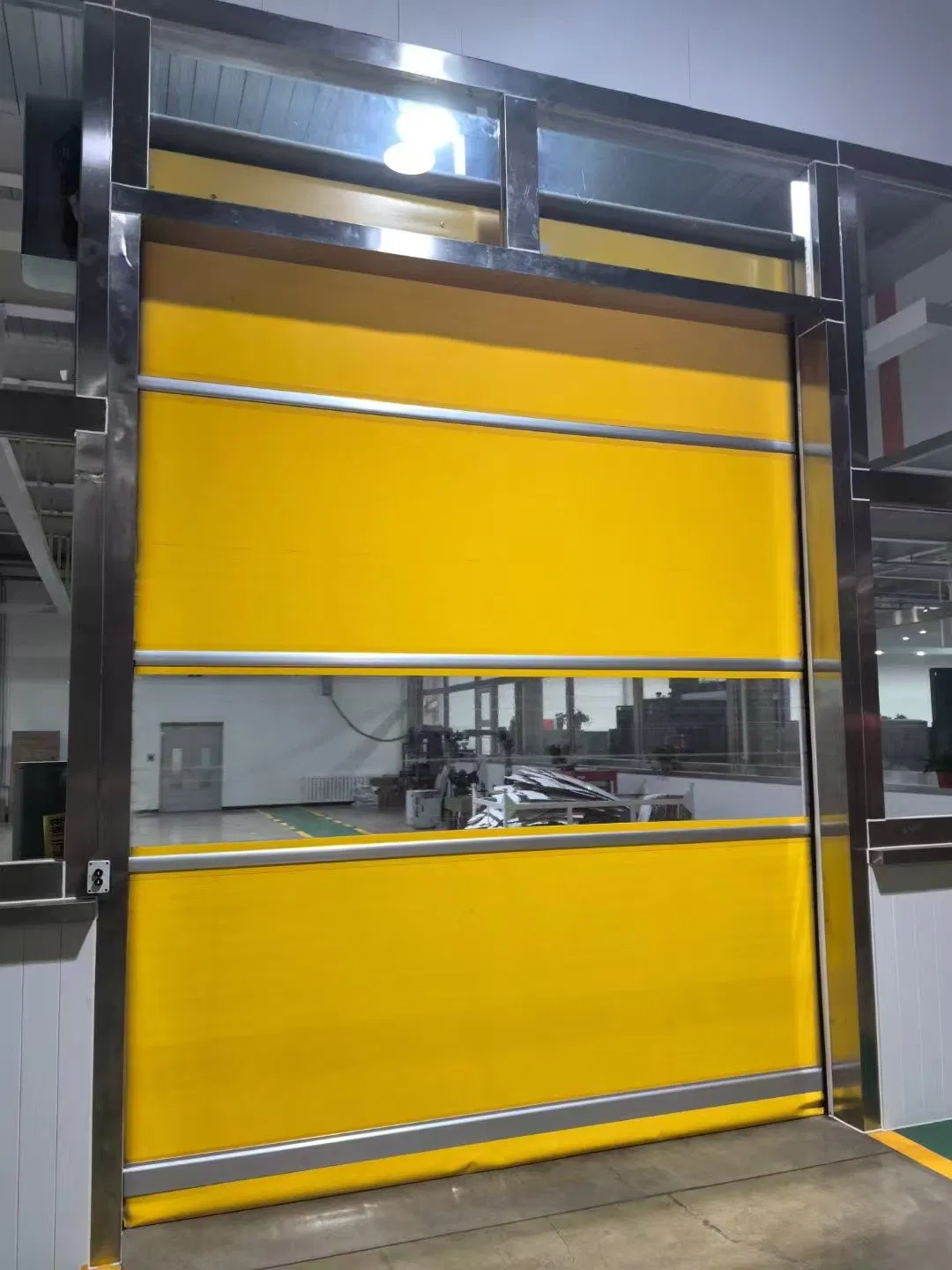 China Industrial Dust-Proof Safety PVC Fast Rolling High Speed Fast Shutter Door