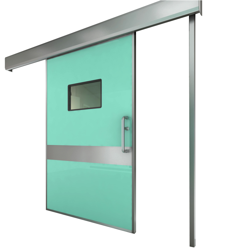 Turtech ICU Radiation Shielding Sliding Door for Single Entry