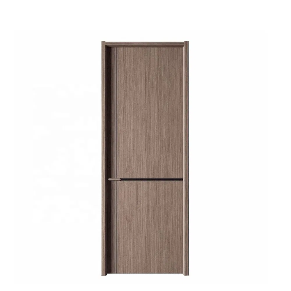 MDF Moulded Melamine Finished Surface Wooden Door Skin Panels for Office