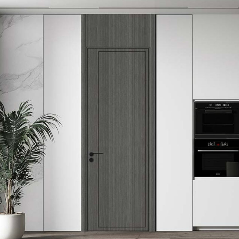 Ultra-Narrow Frame Hidden Door Interior HDF Door House Invisible Door